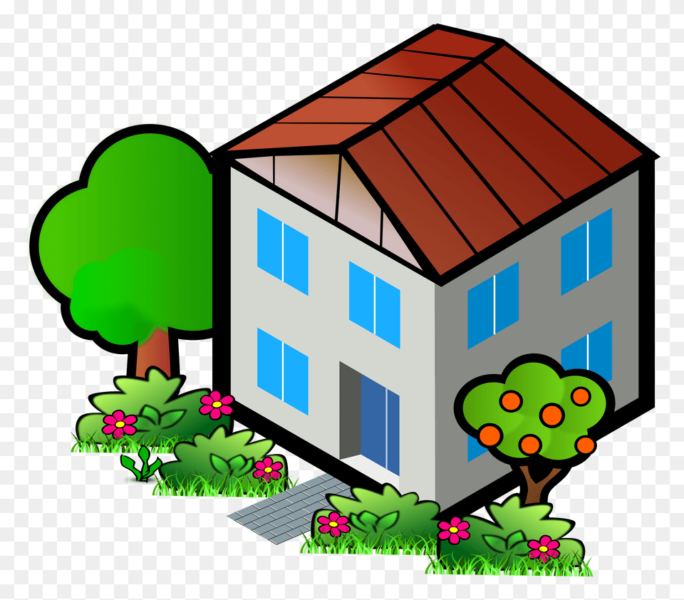 Clipart, Neighborhood, Green, Architecture, Housing Png