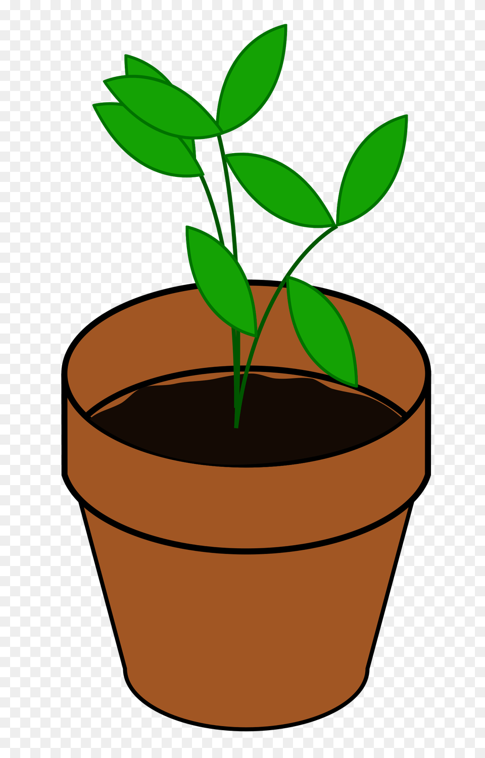 Clipart, Leaf, Plant, Potted Plant, Cookware Free Png Download