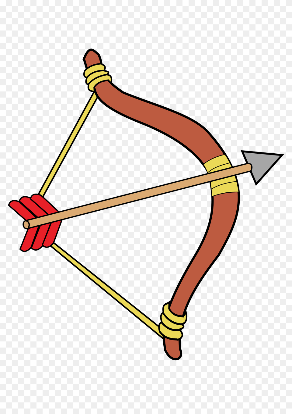Clipart, Weapon, Bow Free Transparent Png