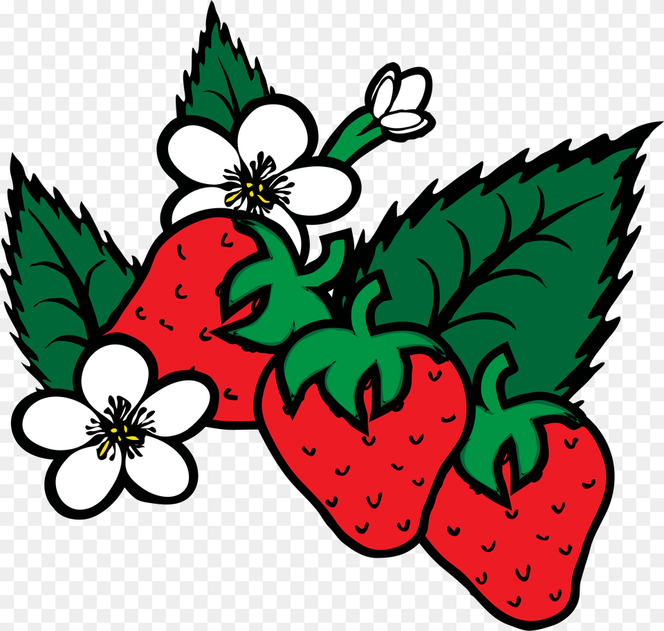Clipart, Strawberry, Berry, Produce, Food Free Png Download