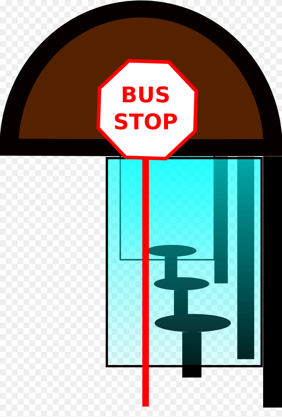 Clipart, Sign, Symbol, Road Sign, Bus Stop Free Png Download