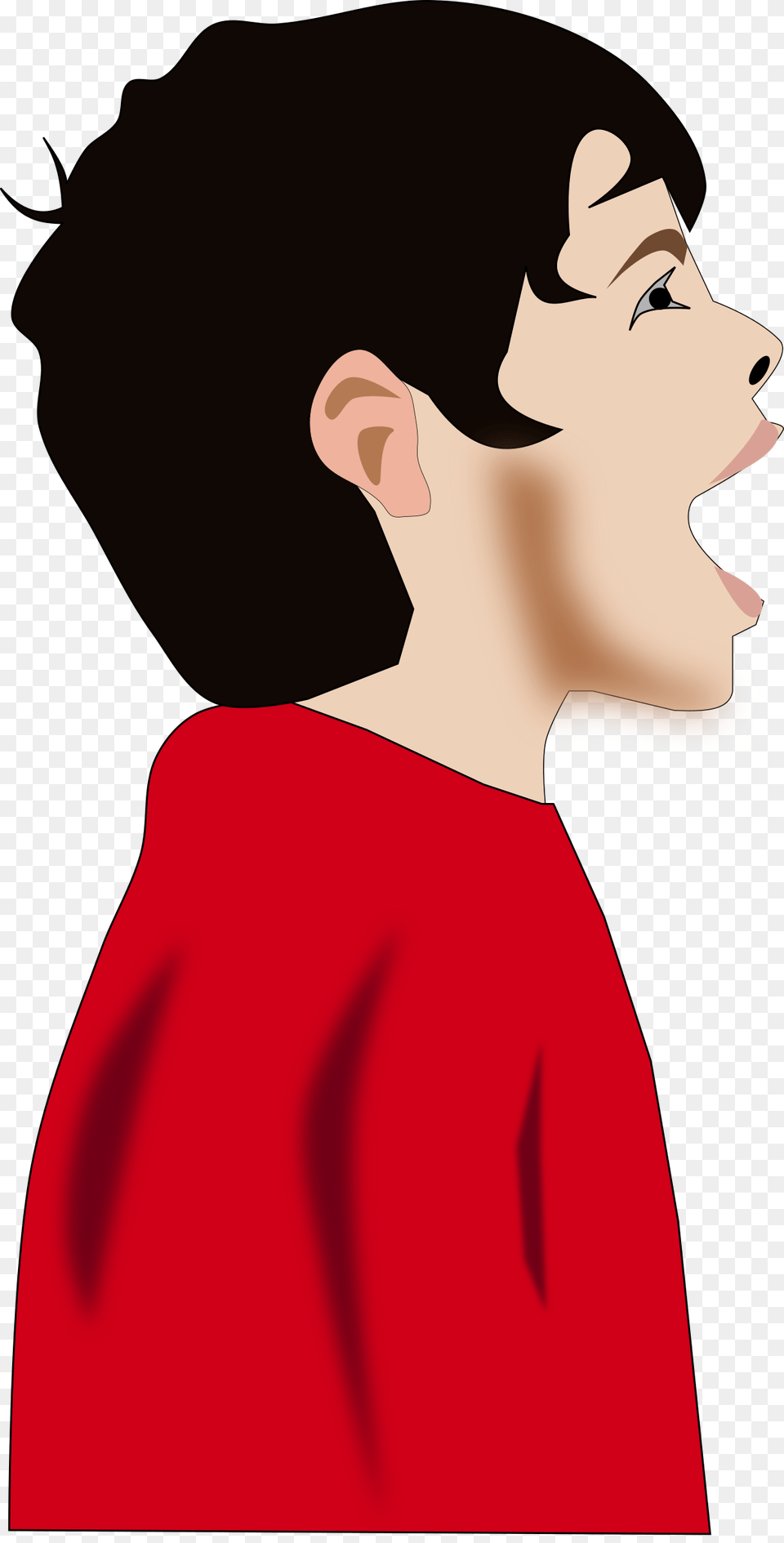 Clipart, Person, Body Part, Neck, Face Png Image