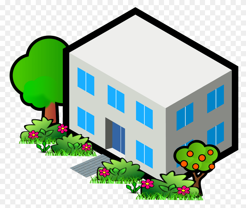 Clipart, Architecture, Building, Office Building, Neighborhood Free Png Download