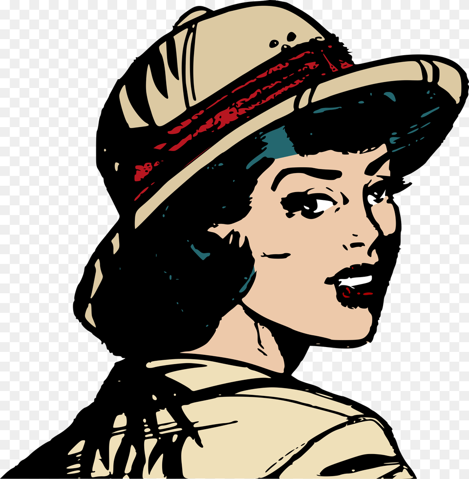 Clipart, Hat, Clothing, Person, Adult Free Png Download