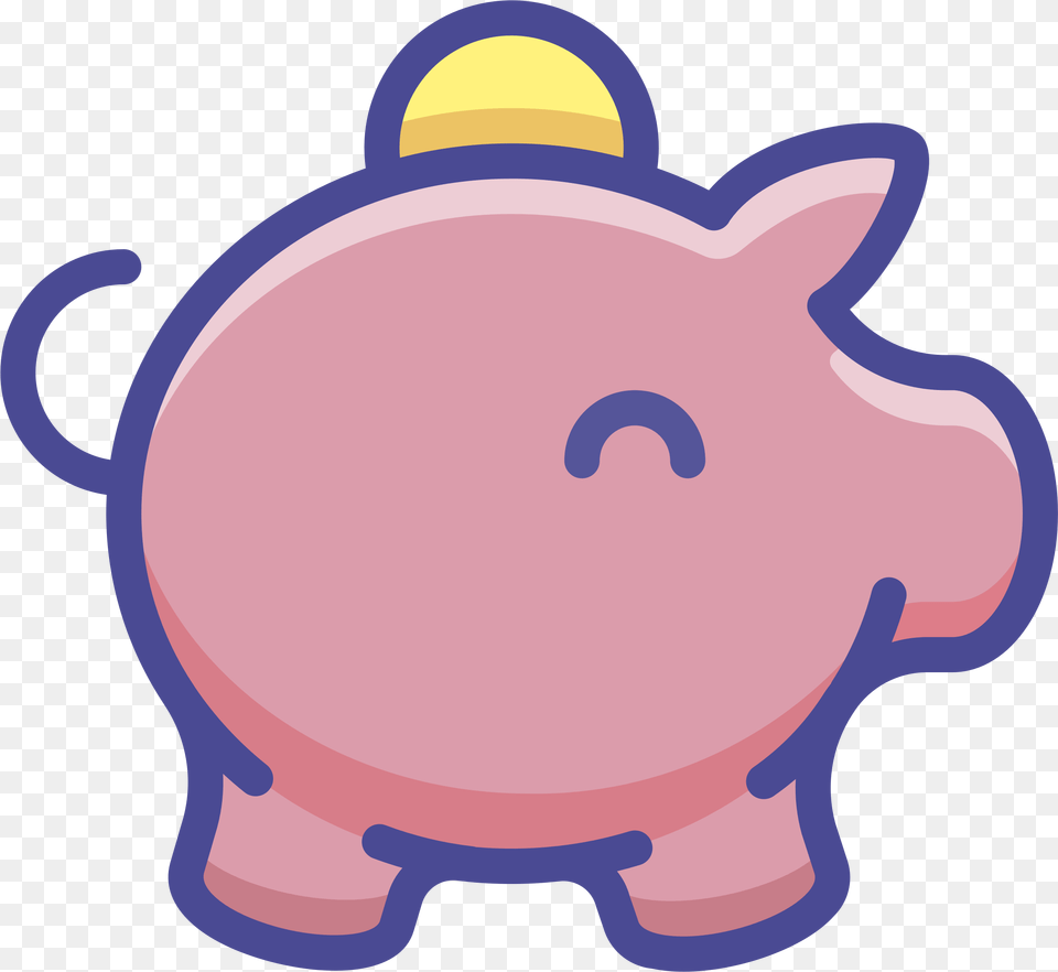 Clipart, Piggy Bank, Baby, Person Png Image