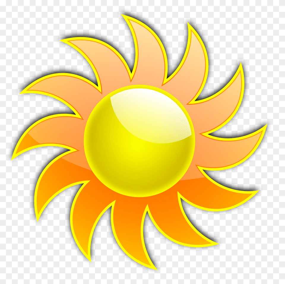 Clipart, Outdoors, Sun, Sky, Nature Png Image