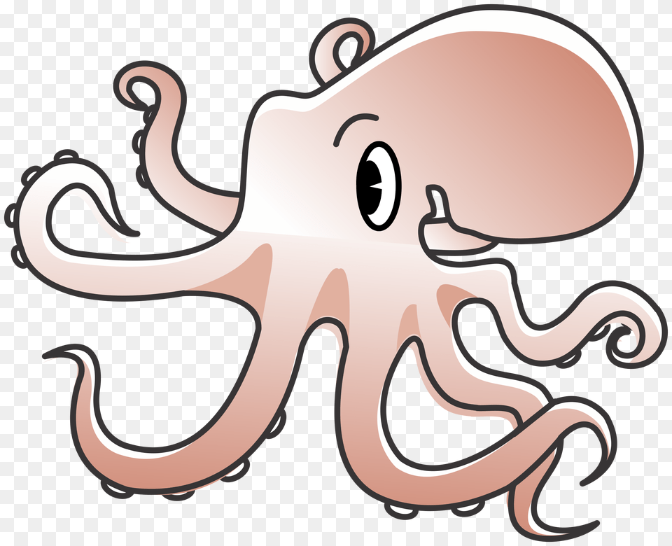 Clipart, Animal, Sea Life, Invertebrate, Octopus Free Png