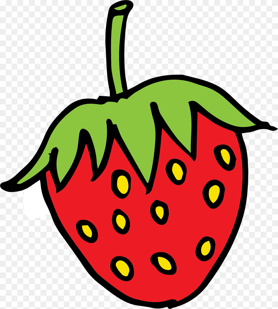 Clipart, Strawberry, Berry, Produce, Food Png