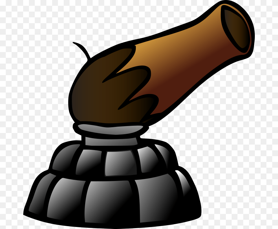 Clipart, Bottle, Cannon, Weapon, Ink Bottle Png Image