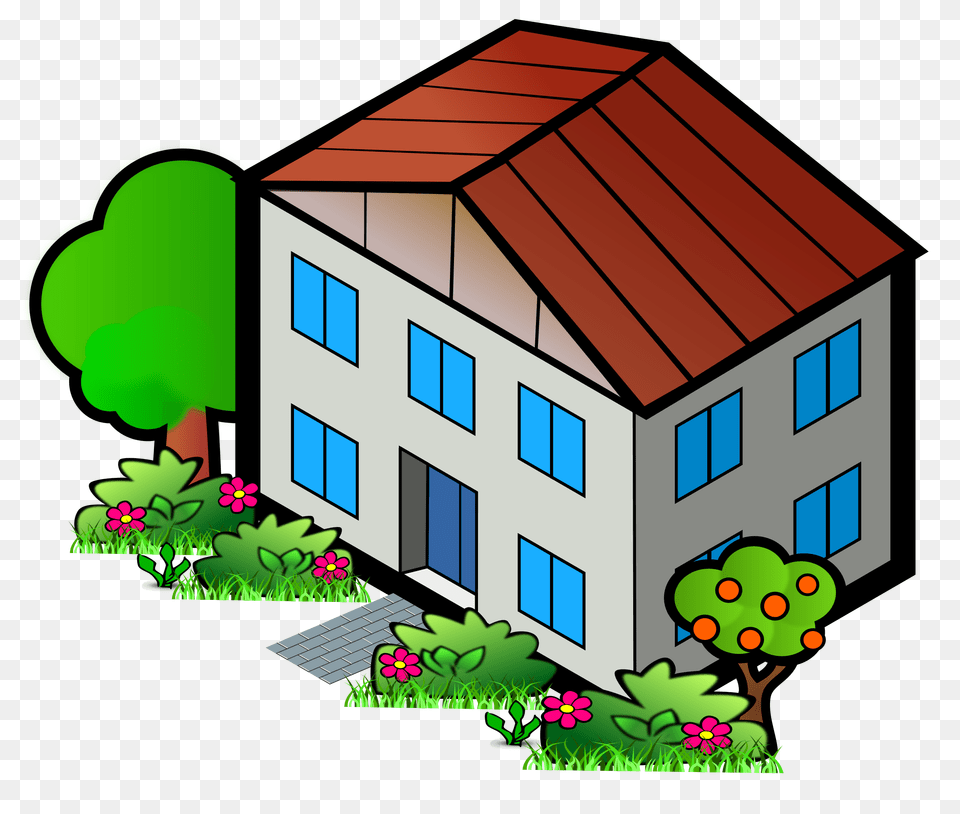 Clipart, Neighborhood, Architecture, Building, Housing Png Image