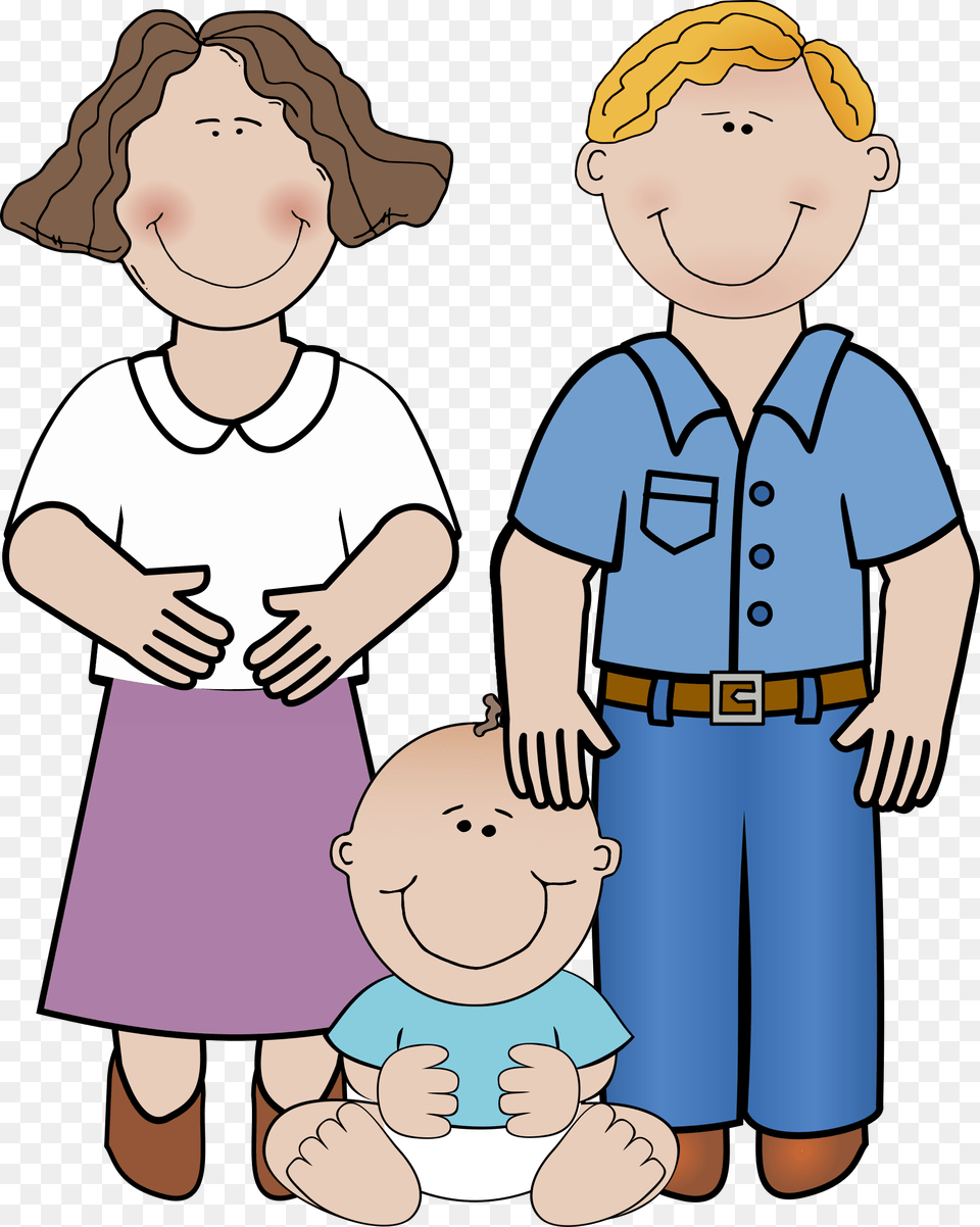Clipart, Baby, Person, Face, Head Free Png