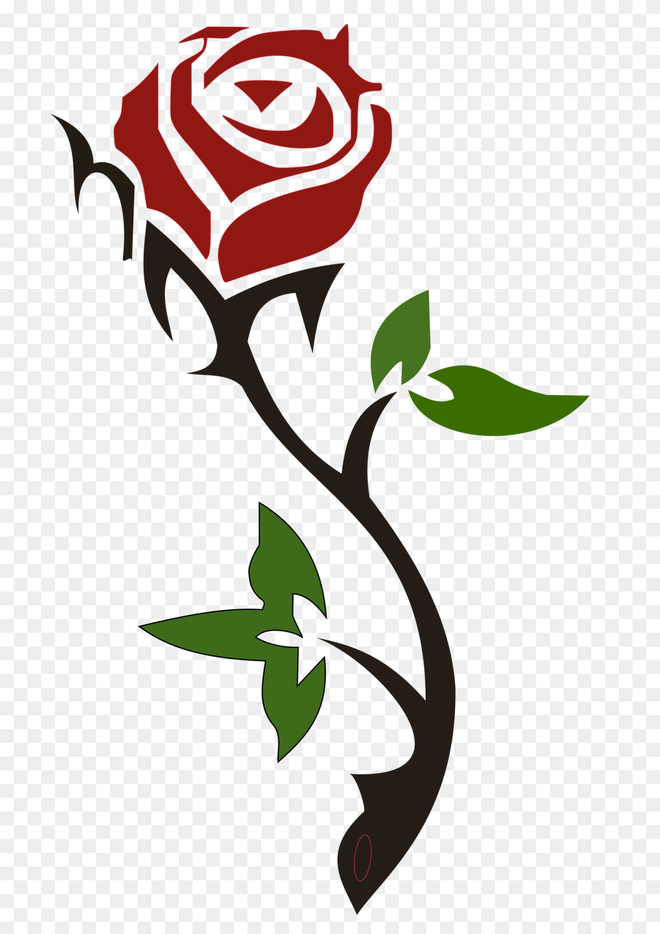 Clipart, Flower, Plant, Rose, Cross Png Image