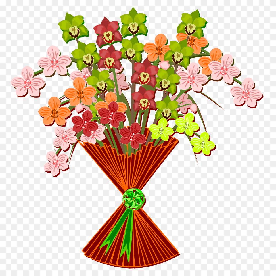 Clipart, Art, Flower, Flower Arrangement, Flower Bouquet Png Image