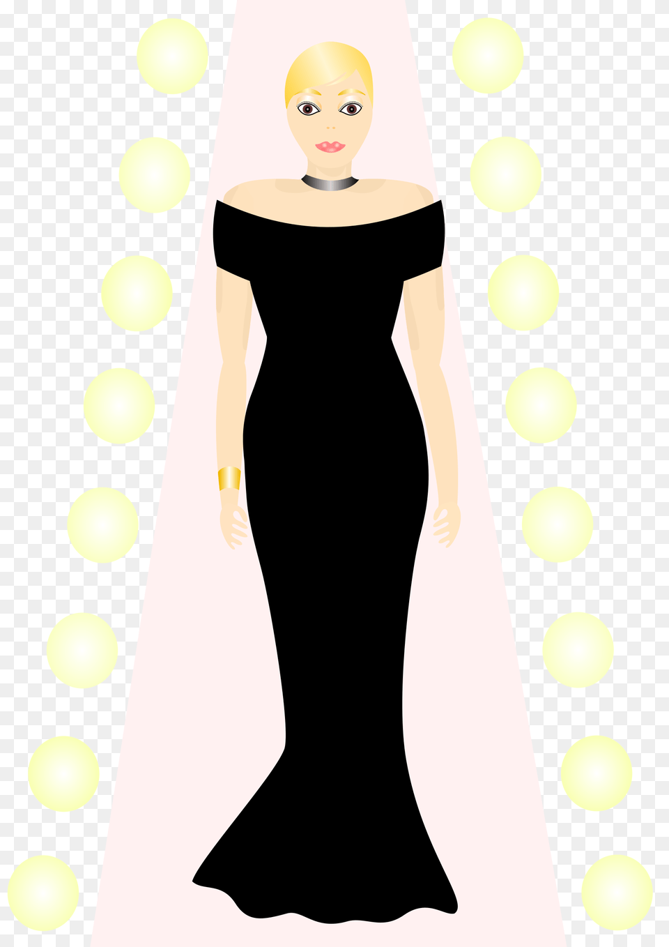 Clipart, Adult, Person, Formal Wear, Female Free Png Download