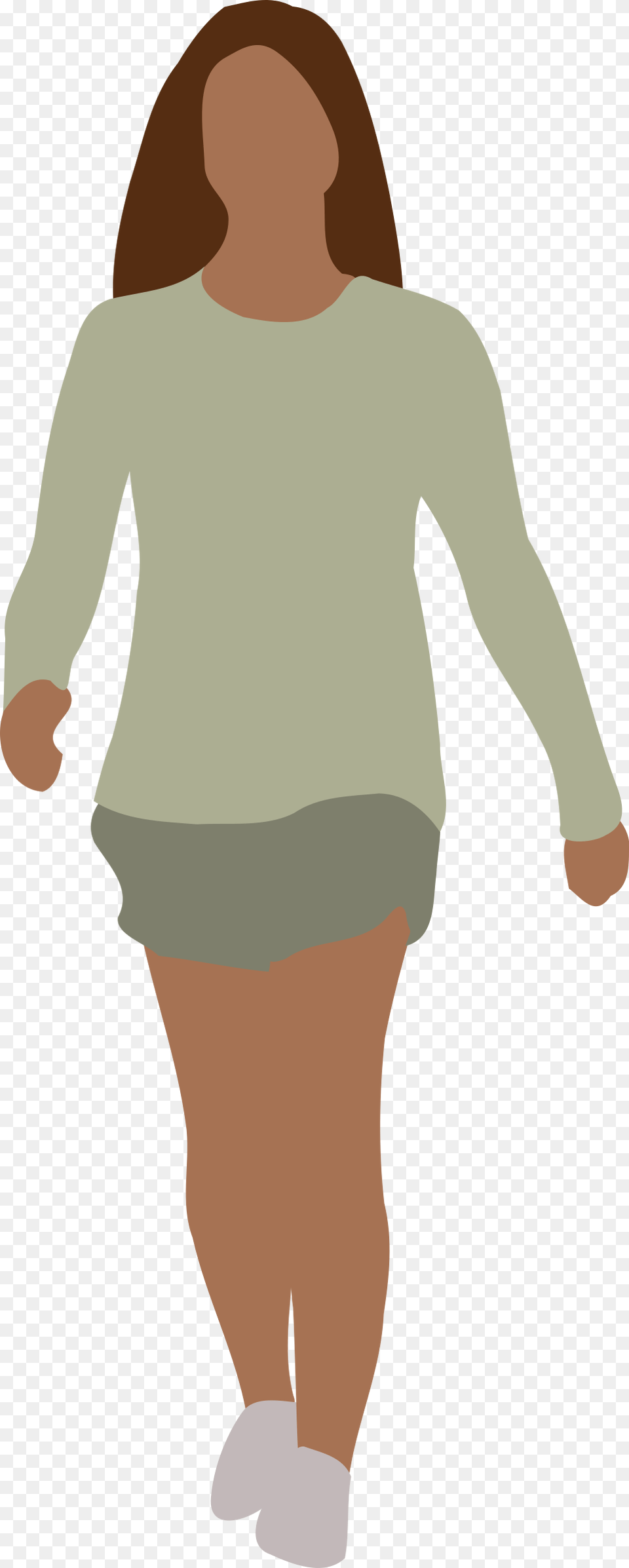 Clipart, Clothing, Long Sleeve, Person, Shorts Free Png Download