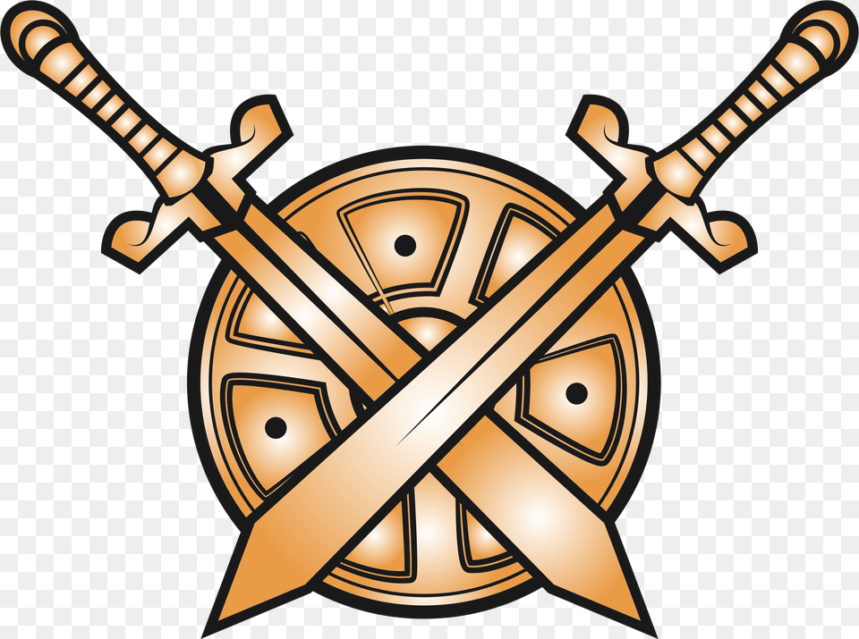 Clipart, Sword, Weapon, Armor, Shield Png Image