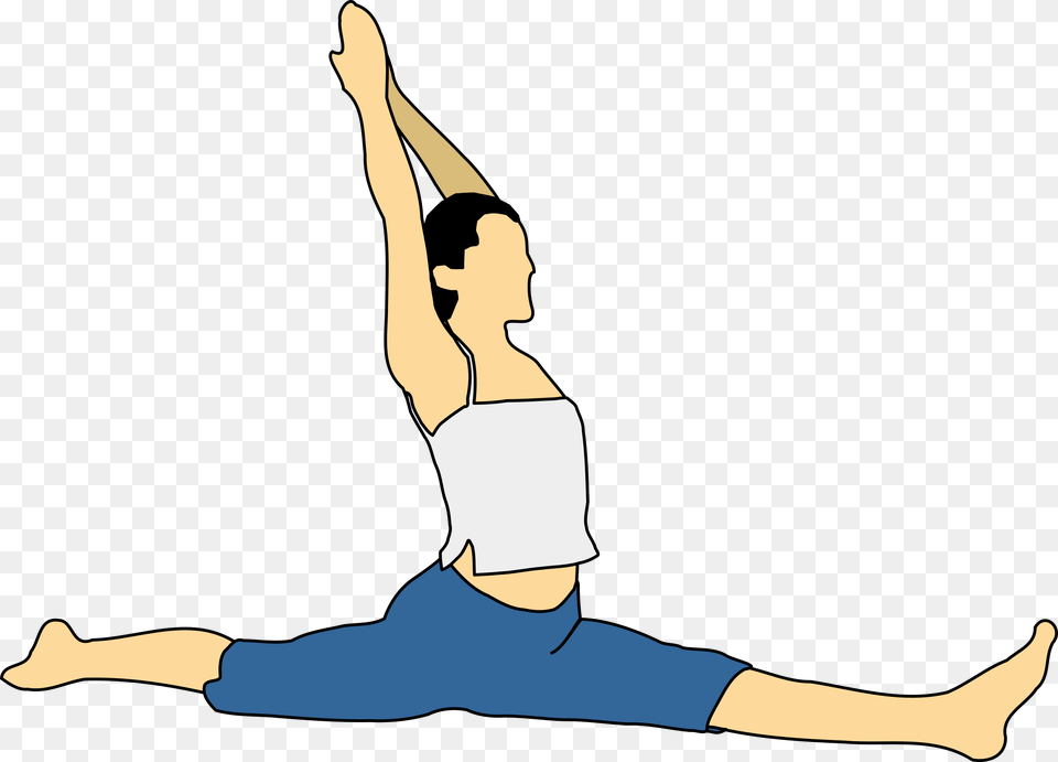 Clipart, Person, Stretch, Fitness, Sport Free Png Download