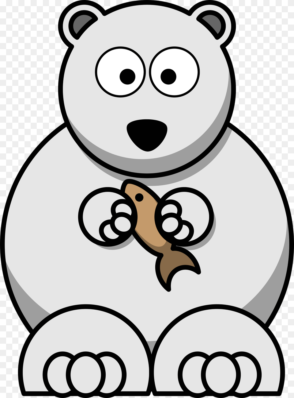 Clipart, Animal, Bear, Mammal, Wildlife Free Png