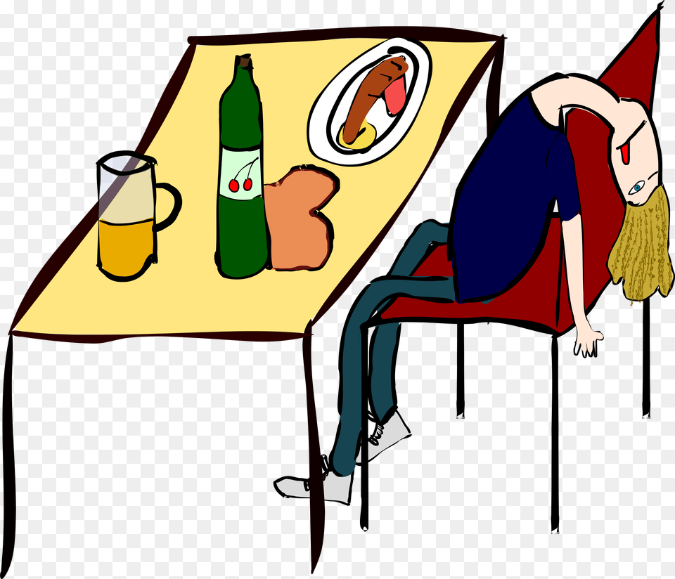 Clipart, Baby, Person, Alcohol, Beer Free Png Download