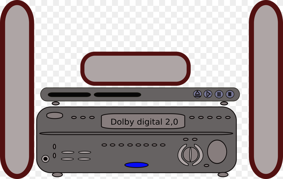 Clipart, Cd Player, Electronics, Stereo, Mobile Phone Png Image