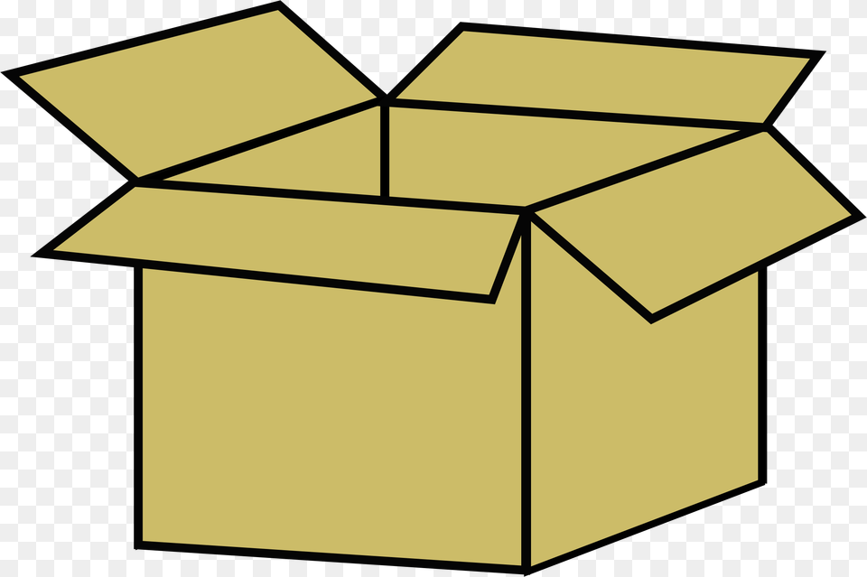 Clipart, Box, Cardboard, Carton, Mailbox Png Image