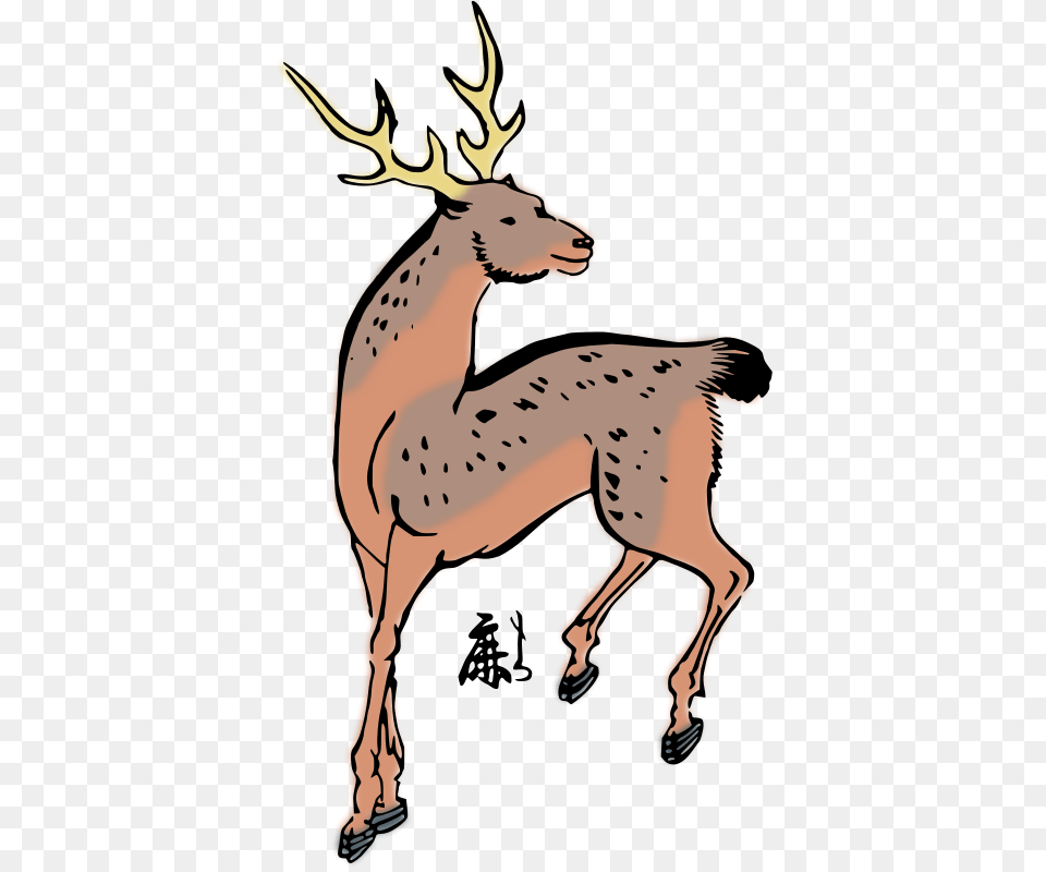 Clipart, Animal, Deer, Wildlife, Mammal Png