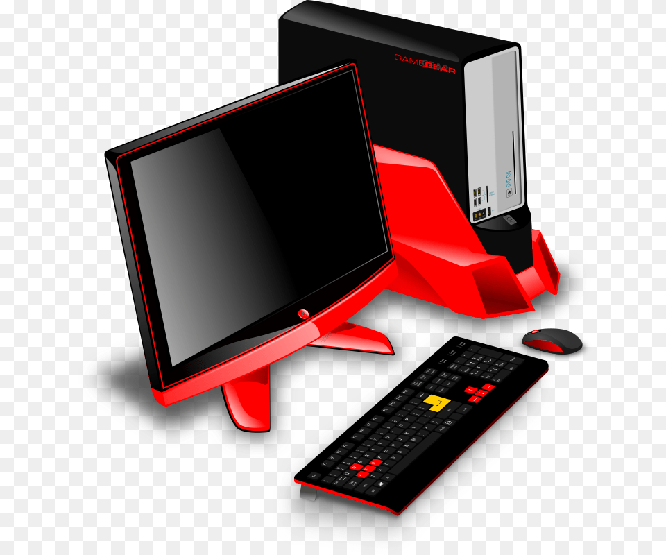 Clipart, Computer, Electronics, Pc, Computer Hardware Free Png