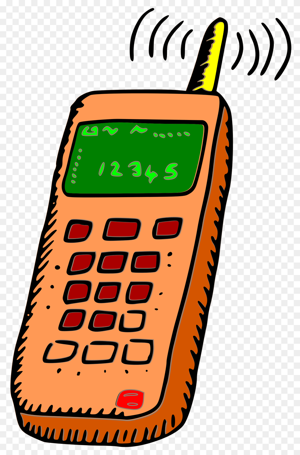 Clipart, Electronics, Mobile Phone, Phone Png Image