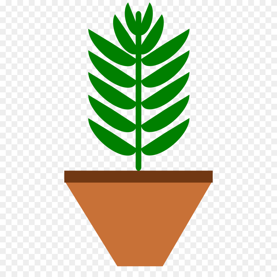 Clipart, Jar, Leaf, Plant, Planter Png Image