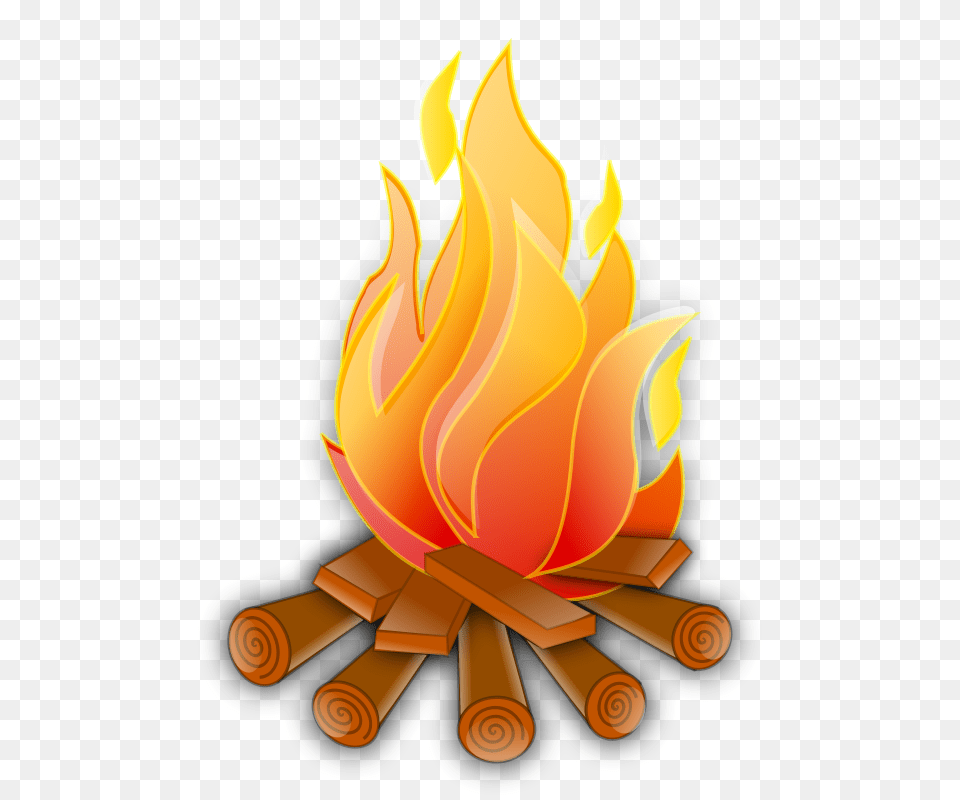 Clipart, Fire, Flame, Bonfire Free Png Download