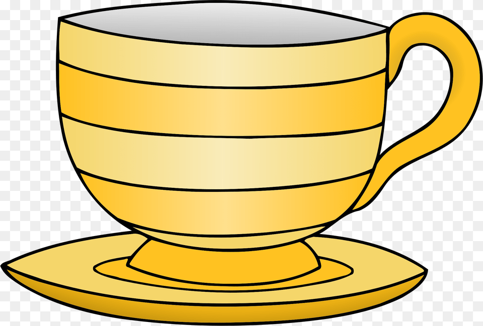 Clipart, Cup, Saucer Free Png Download