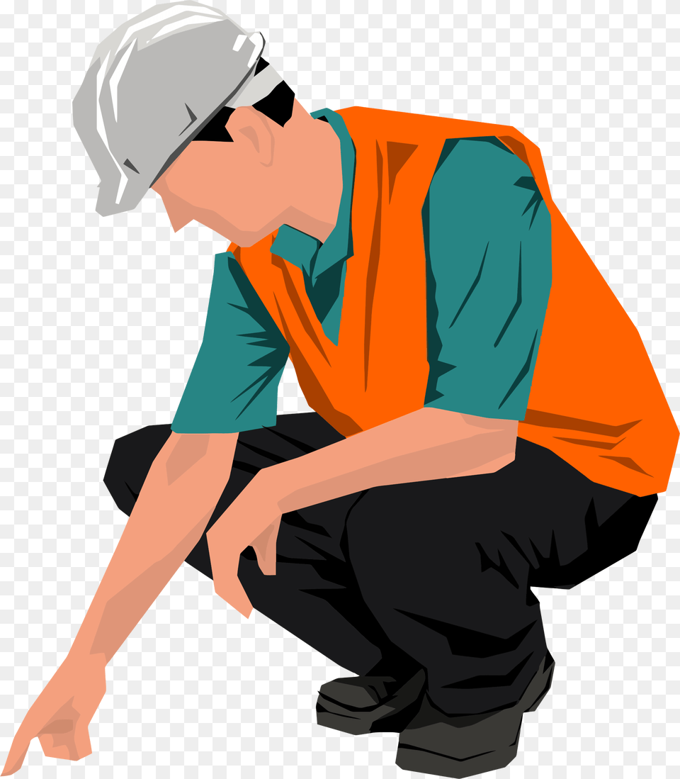 Clipart, Worker, Person, Helmet, Hardhat Png Image