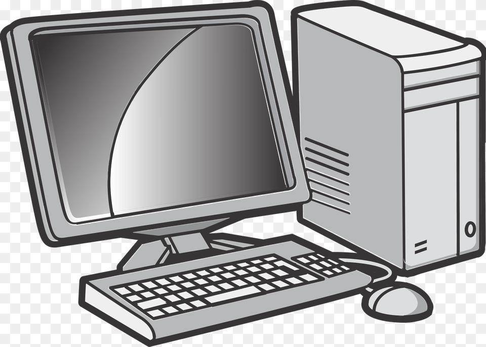 Clipart, Computer, Electronics, Pc, Desktop Free Png