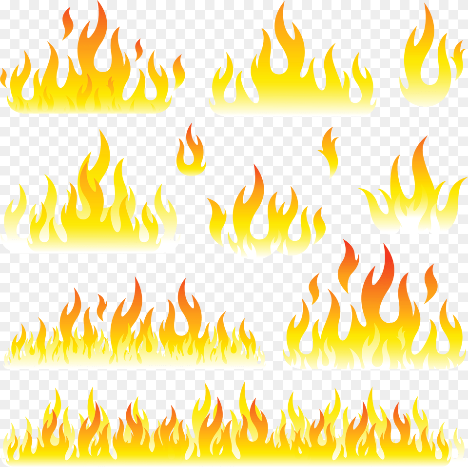 Clipart 334 Flames Clipart Fire, Flame, Bonfire Free Transparent Png