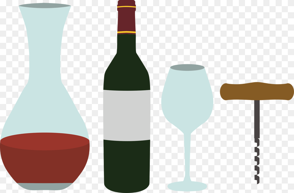 Clipart, Alcohol, Beverage, Bottle, Glass Free Transparent Png