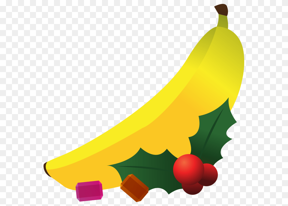 Clipart, Banana, Food, Fruit, Plant Png Image