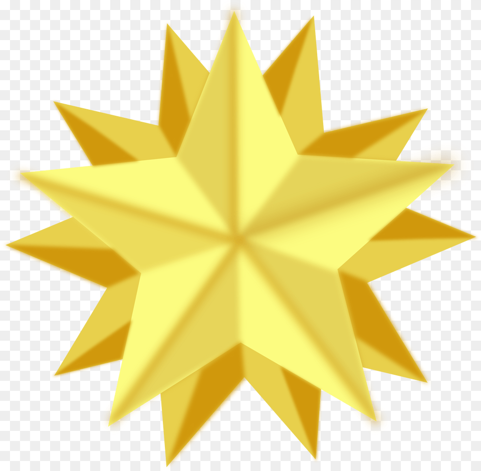Clipart, Gold, Star Symbol, Symbol, Leaf Free Png Download