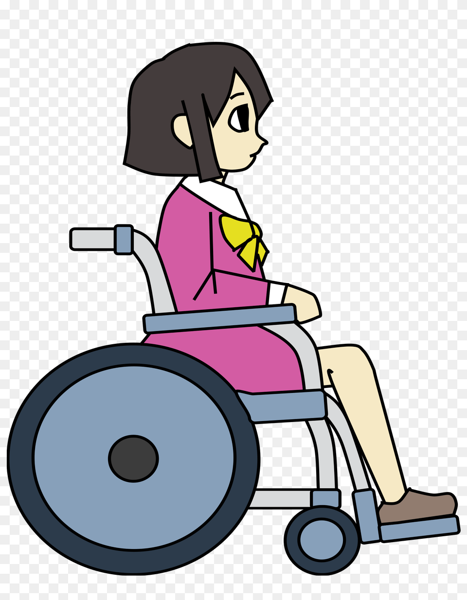 Clipart, Chair, Furniture, Wheelchair, Baby Png Image