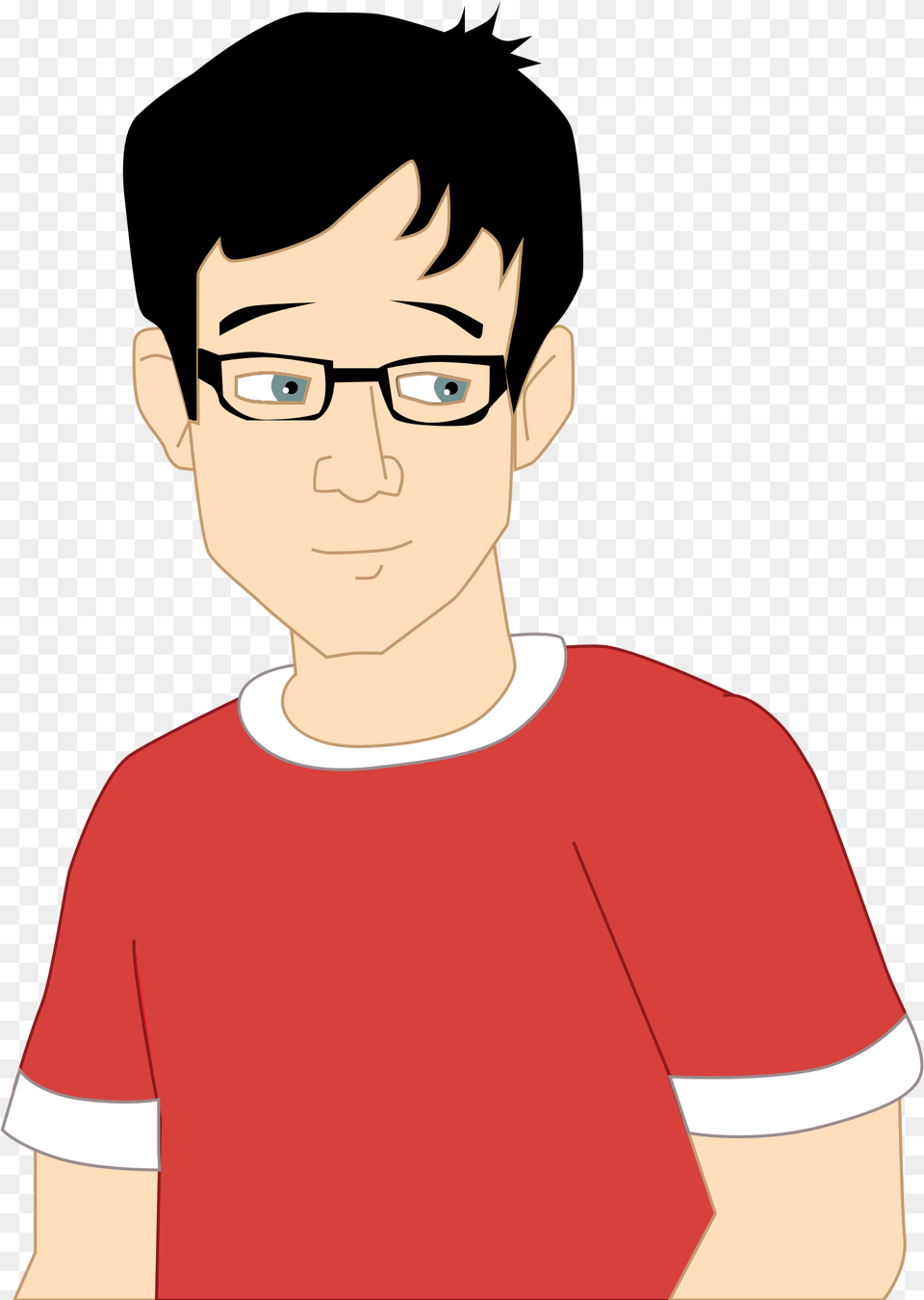 Clipart, T-shirt, Clothing, Person, Man Free Png