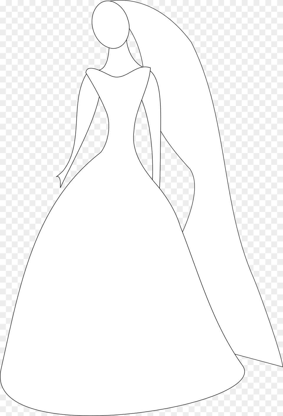 Clipart, Formal Wear, Wedding Gown, Clothing, Dress Free Png