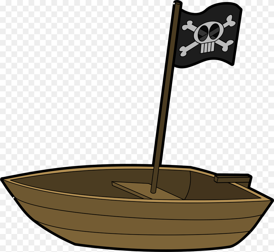 Clipart, Boat, Dinghy, Transportation, Vehicle Png Image