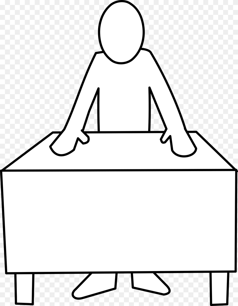 Clipart, Stencil, Person, Furniture, Cleaning Png Image