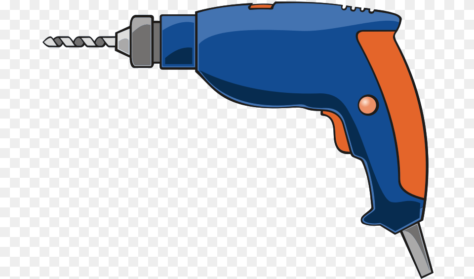 Clipart, Device, Power Drill, Tool Free Transparent Png