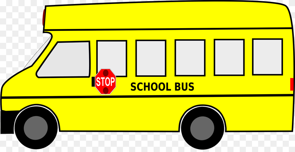 Clipart, Bus, Transportation, Vehicle, School Bus Png Image