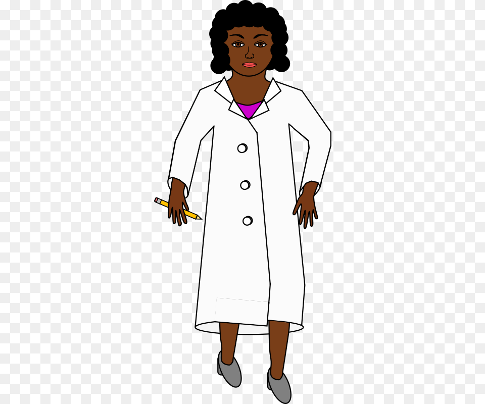 Clipart, Clothing, Coat, Lab Coat, Long Sleeve Free Png