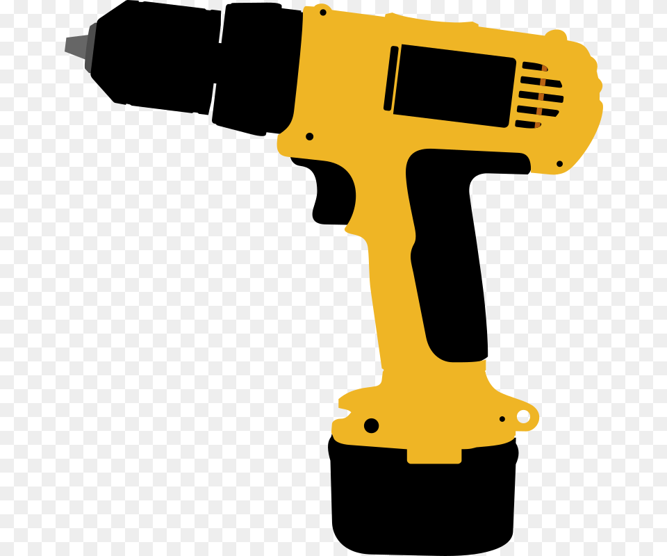 Clipart, Device, Power Drill, Tool Png