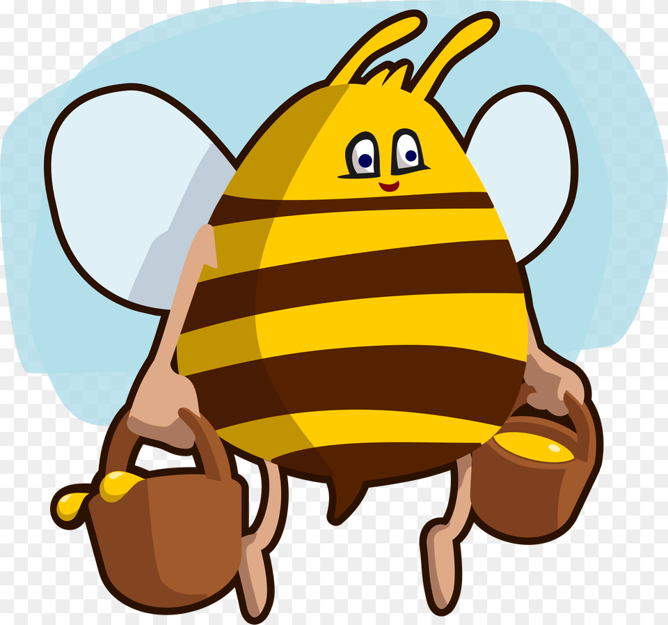 Clipart, Animal, Bee, Honey Bee, Insect Free Transparent Png