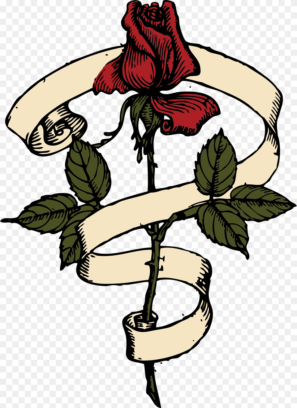Clipart, Flower, Plant, Rose, Person Free Png