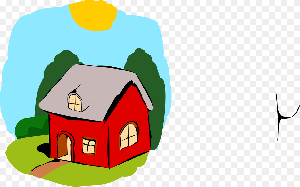 Clipart, Architecture, Building, Cottage, House Png