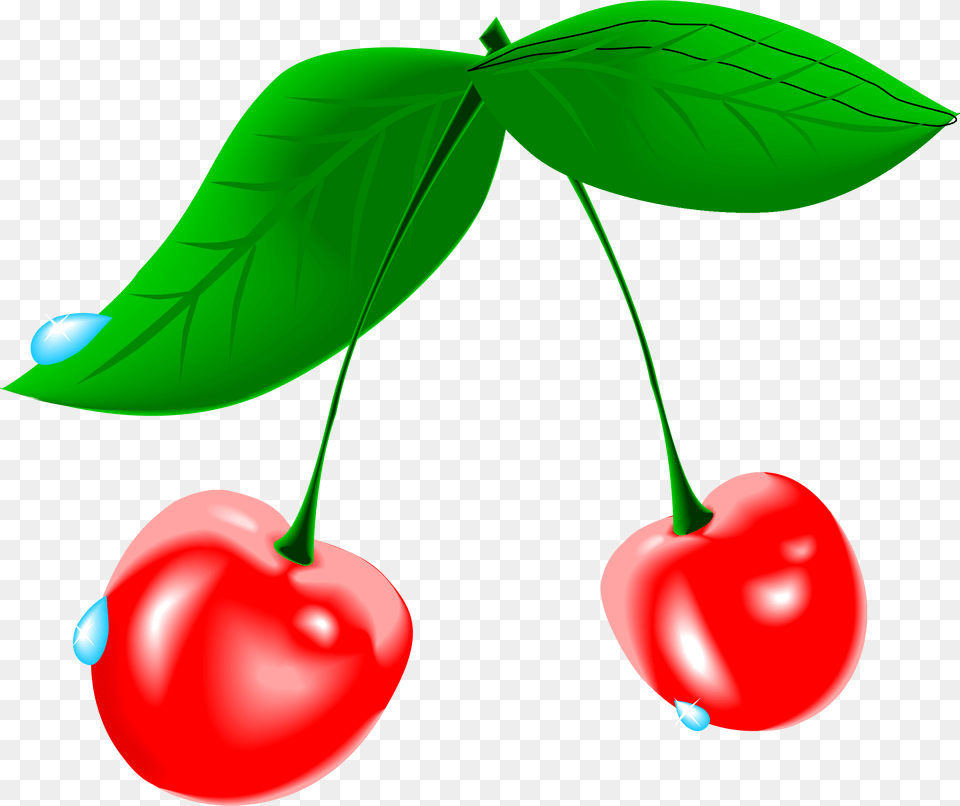 Clipart, Cherry, Food, Fruit, Plant Free Png Download